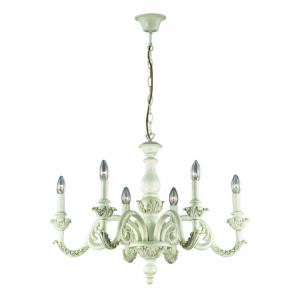 Подвесная люстра Ideal Lux Giglio SP6 Bianco