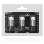 Лампа светодиодная G4 1W 4200K капсульная матовая EB2071072007