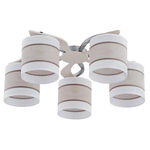 Потолочная люстра TK Lighting 333 Cattleya White 5
