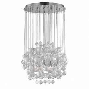 Подвесная люстра Ideal Lux Bollicine SP14 Bianco