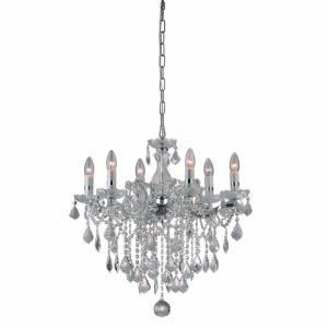 Подвесная люстра Ideal Lux Florian SP6 Cromo