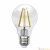 Лампа светодиодная филаментная E27 7W 3000K прозрачная LED-A60-7W/WW/E27/CL/MB GLM10TR