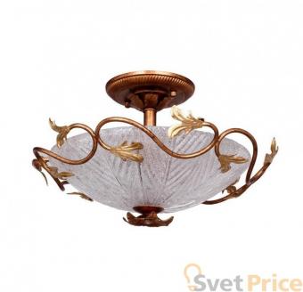 Потолочная люстра IDLamp Romana 238/5PF-Goldpatina