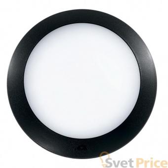 Уличный настенный светодиодный светильник Ideal Lux Berta AP1 Medium Nero