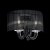 Бра Ideal Lux Swan AP2 Nero