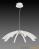 Подвесная люстра IDLamp Donata 390/8-LEDWhite страна Италия Подвесная люстра IDLamp Donata 390/8-LEDWhite