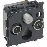 Розетка TV-R-SAT оконечная Legrand Celiane 067379