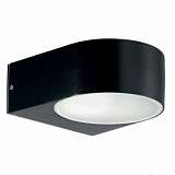 Уличный настенный светильник Ideal Lux Iko AP1 Nero