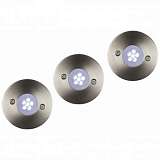 Ландшафтный светодиодный светильник Lucide Trio Led-Set 11862/23/31