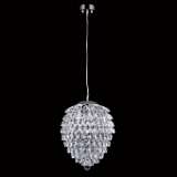 Подвесной светильник Crystal Lux Charme SP3+3 LED Chrome/Transparent