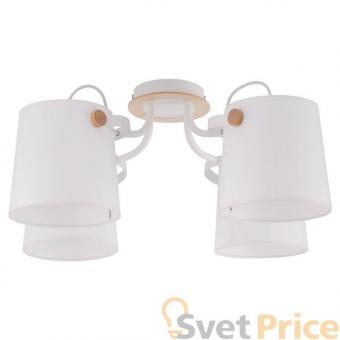 Потолочная люстра TK Lighting 1254 Click White 4