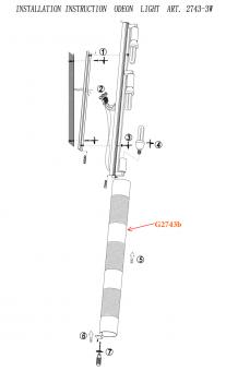 Настенный светильник Odeon Light Lemo 2743/3W
