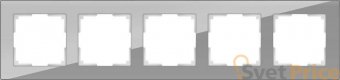 Рамка Favorit на 5 постов серый WL01-Frame-05 4690389061295