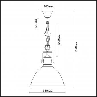 Подвесной светильник Odeon Light Talva 2900/1
