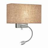 Настенный светильник Ideal Lux Hotel AP2 Canvas