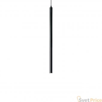 Подвесной светодиодный светильник Ideal Lux Ultrathin SP1 Small Nero