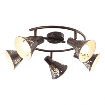 Спот Arte Lamp Cono A5218PL-5BR