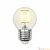 Лампа светодиодная филаментная E27 5W 3000K прозрачная LED-G45-5W/WW/E27/CL/MB GLM10TR