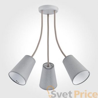 Подвесная люстра TK Lighting 2100 Wire Gray