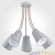 Подвесная люстра TK Lighting 2101 Wire Gray