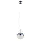 Подвесной светодиодный светильник Crystal Lux Pio SP1 D120 Chrome