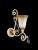 Бра Maytoni Symphony CL1333-01-G страна Германия Бра Maytoni Symphony CL1333-01-G