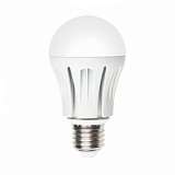 Лампа светодиодная (08131) E27 9W 3000K груша матовая LED-A60-9W/WW/E27/FR ALM01WH