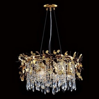 Подвесная люстра Crystal Lux Romeo SP6 Gold D600