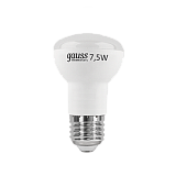 Лампа светодиодная зеркальная E27 7.5W 4100K шар матовый LD63228