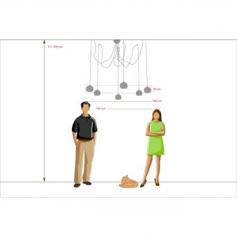 Подвесная люстра MW-Light Котбус 492013906