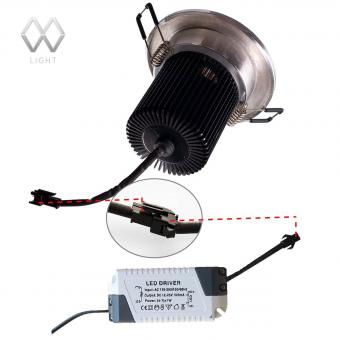 Встраиваемый светильник MW-Light Круз 637013901