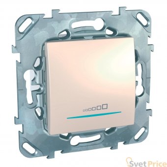 Диммер нажимной универсальный Schneider Electric Unica 20-350W MGU5.515.25ZD