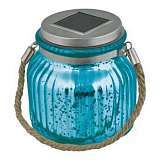 Светильник на солнечных батареях (UL-00003208) Uniel Modern USL-M-210/GN120 Blue Jar