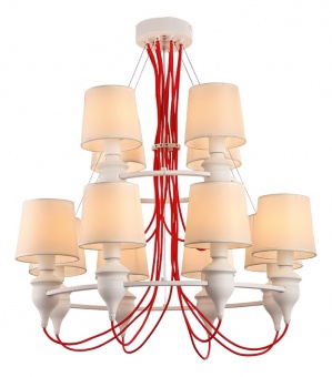 Подвесная люстра Arte Lamp Sergio A3325LM-8-4WH