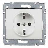 Розетка 2К+3 Legrand Galea Life 16A 250V с/з автоматические клеммы белая 771062