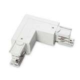 Коннектор L-образный левый Ideal Lux Link Trimless L-Connector Left White