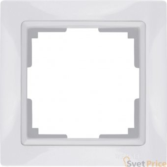Рамка Snabb Basic на 1 пост белый WL03-Frame-01 4690389098710