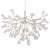 Подвесная люстра Crystal Lux Evita SP63 Gold/Transparent страна Испания Подвесная люстра Crystal Lux Evita SP63 Gold/Transparent