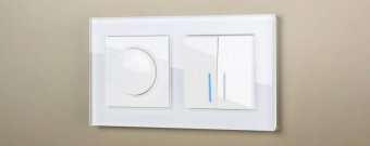 Рамка Favorit на 2 поста белая WL01-Frame-02 4690389061219