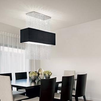 Подвесной светильник Ideal Lux Phoenix SP5 Nero
