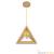 Подвесной светильник Maytoni Pyramide MOD110-01-YE
