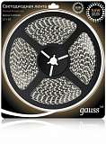Светодиодная лента Gauss 5M теплый белый 9,6W 3528SMD 120LED/m EB311000110