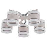 Потолочная люстра TK Lighting 333 Cattleya White 5