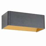 Настенный светодиодный светильник Donolux DL18417/11WW-Black/Gold Dim