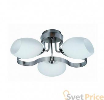 Потолочная люстра IDLamp Martha 601/3PF-SUNWhitechrome